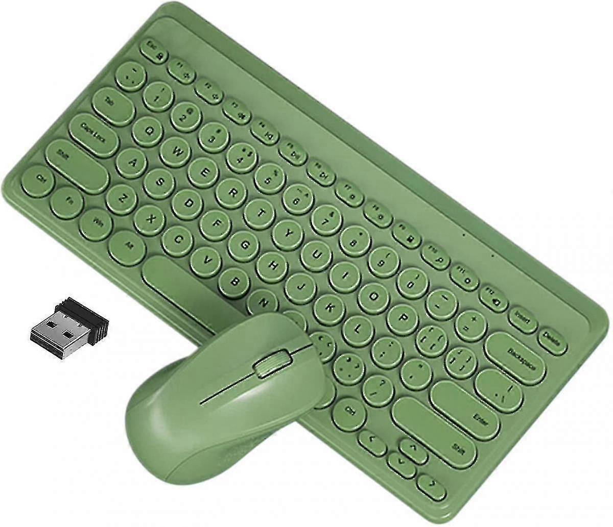 Wireless Keyboard And Mouse Combo Ultra Slim Ergonomic Usb Keyboard Mouse Combo Noiseless Keys Energy Saving Kit For Windows Computer Desktop Botao