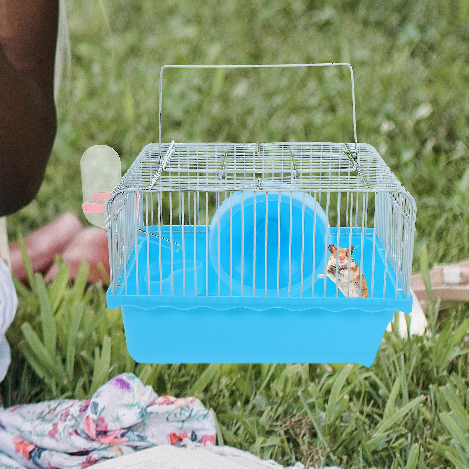 Hamster Cage Travel Carry Rat Cage Small Pets Supplies Hamster Toy ... - Rv Hamster Cage Accessories