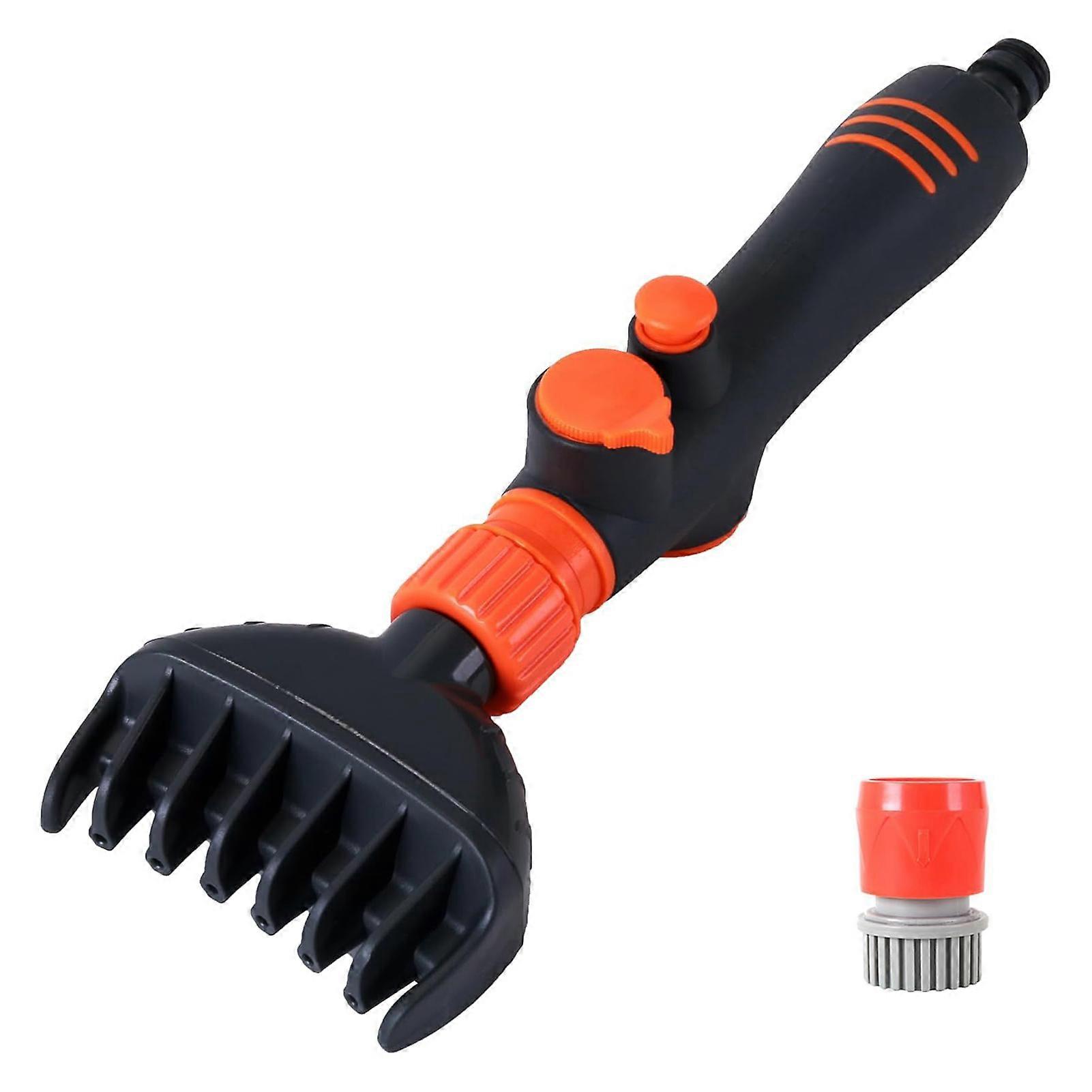 Swimming Pool Cartridge Filter Cleaner with Handle One-key Start Hot Tub SPA Water Filter Cleaning Hose Attachment Tool Jikaix