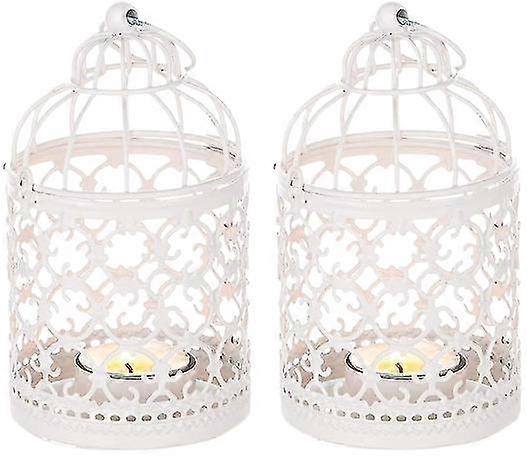 2-pack Small Metal Hanging Birdcage