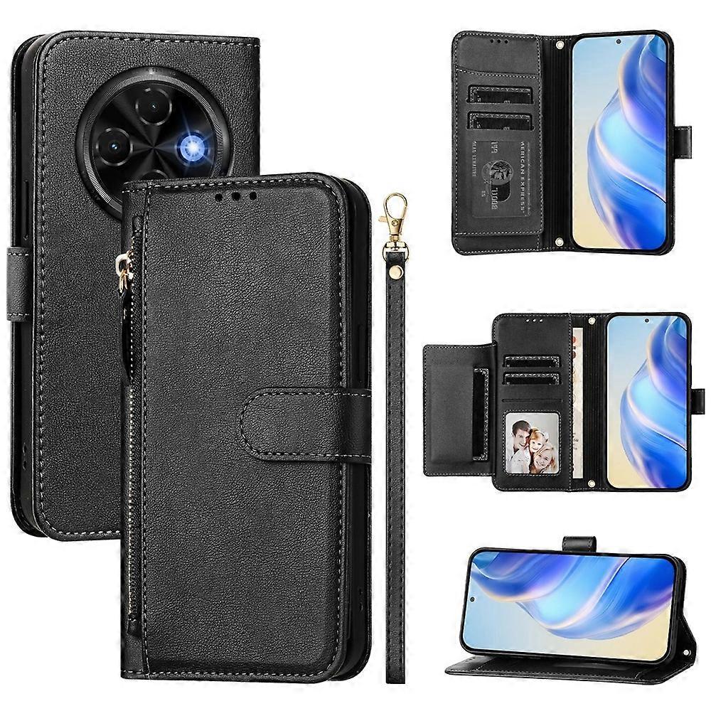 Wallet PU Case For Tecno Spark 30C
