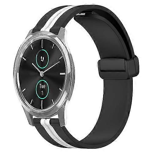 Garminmove Luxe 20 mm-es összecsukható mágneses kapocs szilikon óraszíjhoz ZHQH