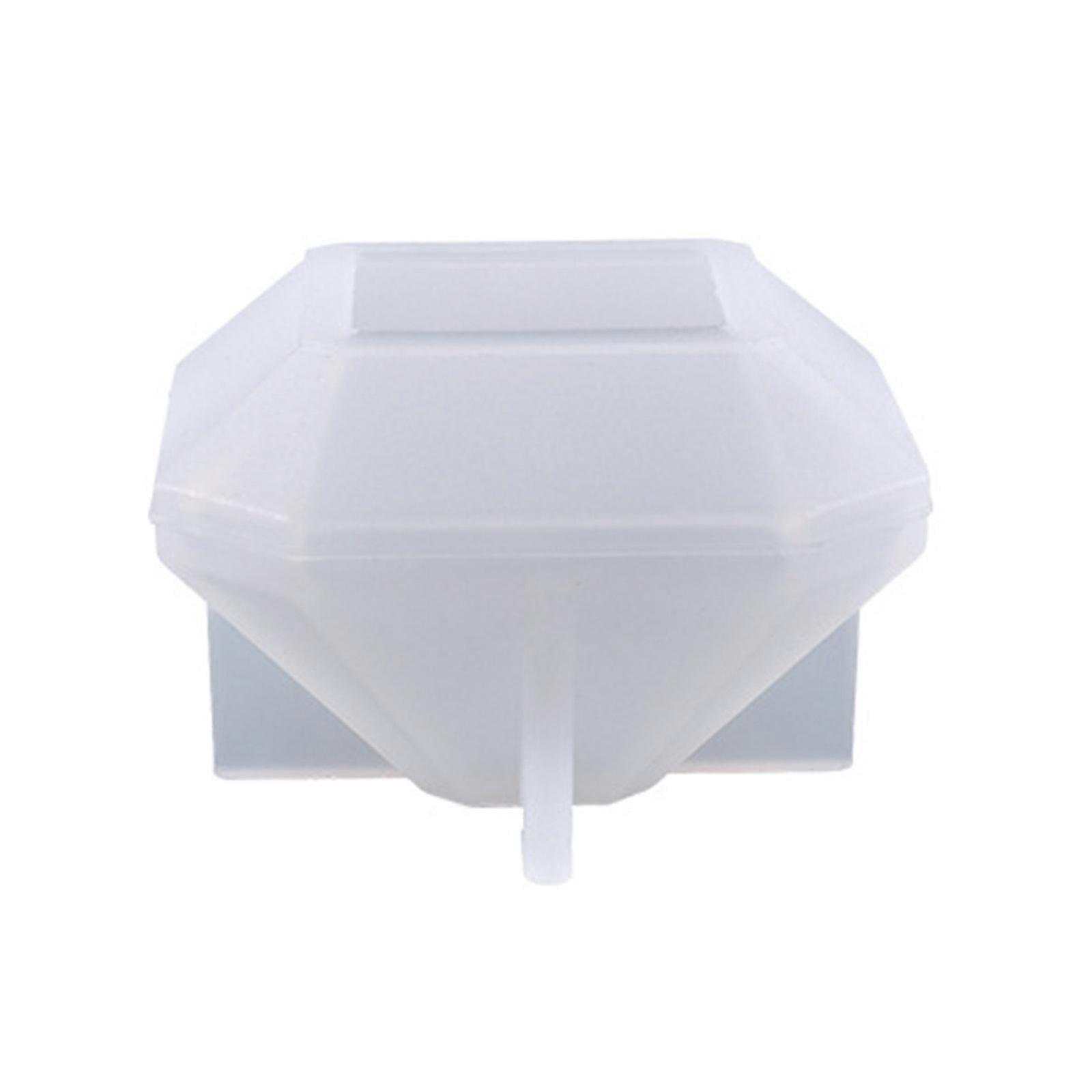 Drawer Knobs Epoxy Resin Mold Diamond Shaped Crystal Glass Cabinet Knobs Mould