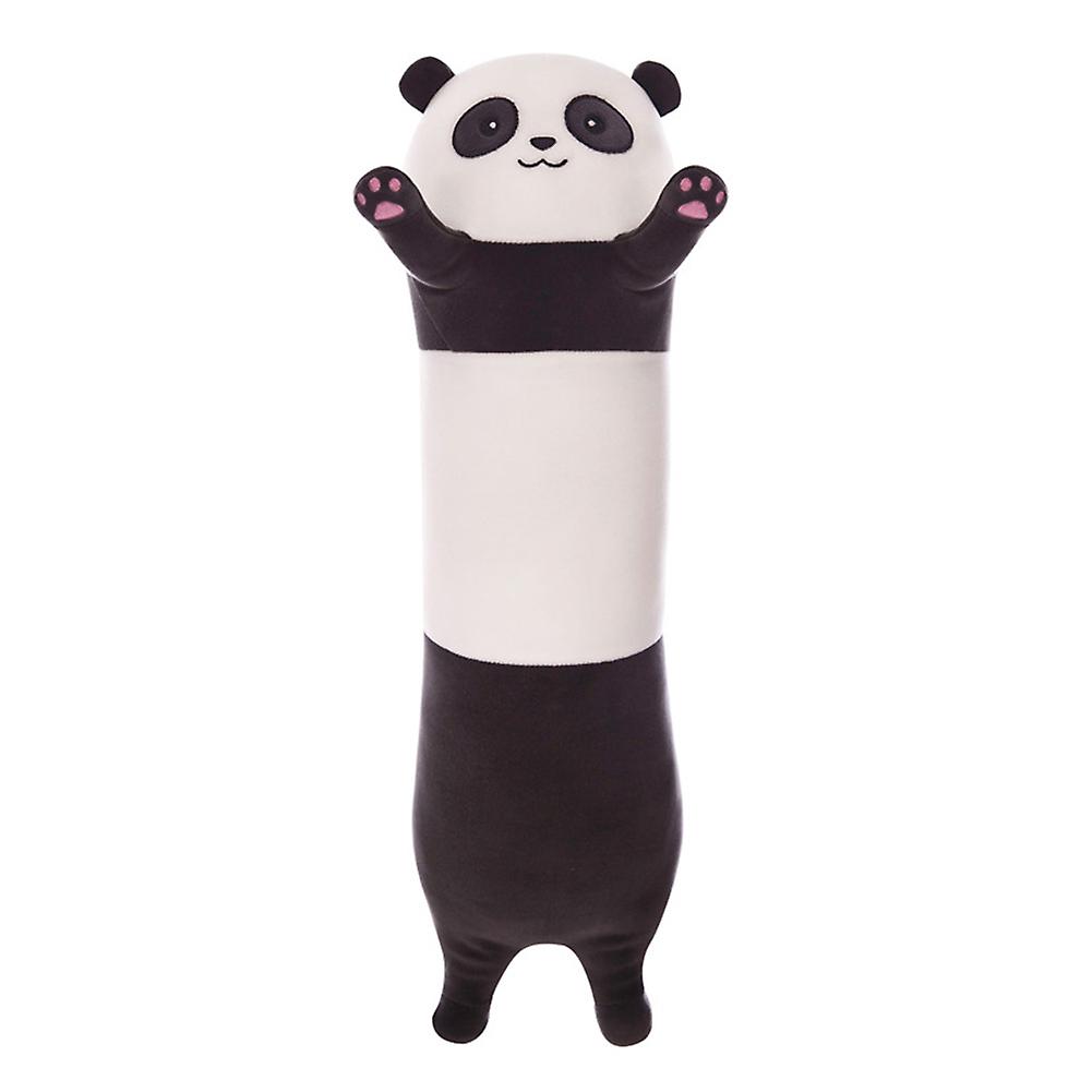70/90cm Panda Plush Long Pillow Koala Bedside Cushion Decoration For Working Resting Reading
