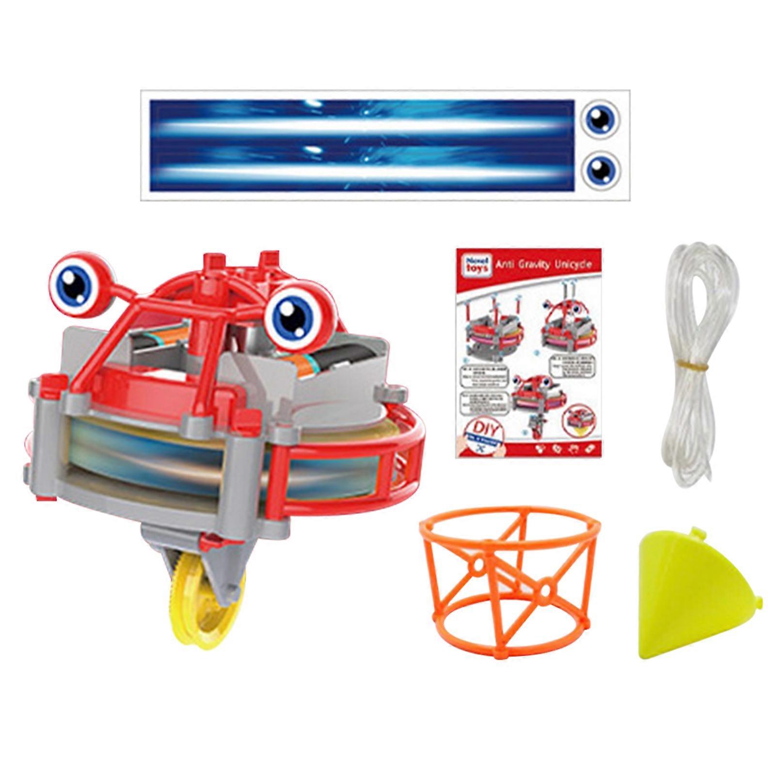 Gyroscopic Toy Unicycle Tightrope Walking Robot Educational Toy Battery Operated Toys for Boys Girls