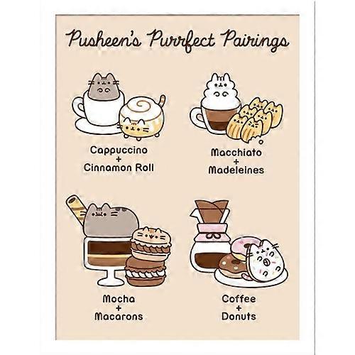 Pusheen Purrfect Pairings Framed Print