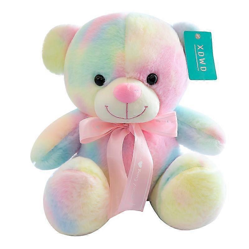 Rainbow Bear Doll Cloth Doll Children's Birthday Gift