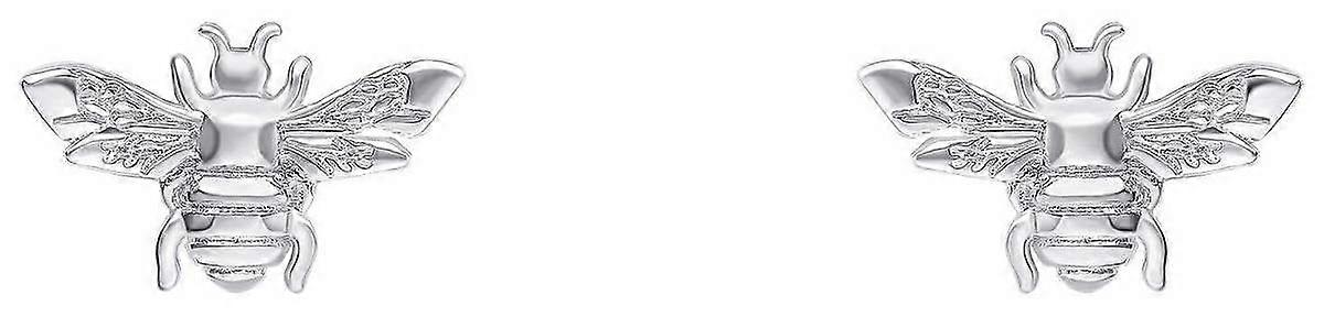 Beginnings Bee Stud Earrrings - Silver