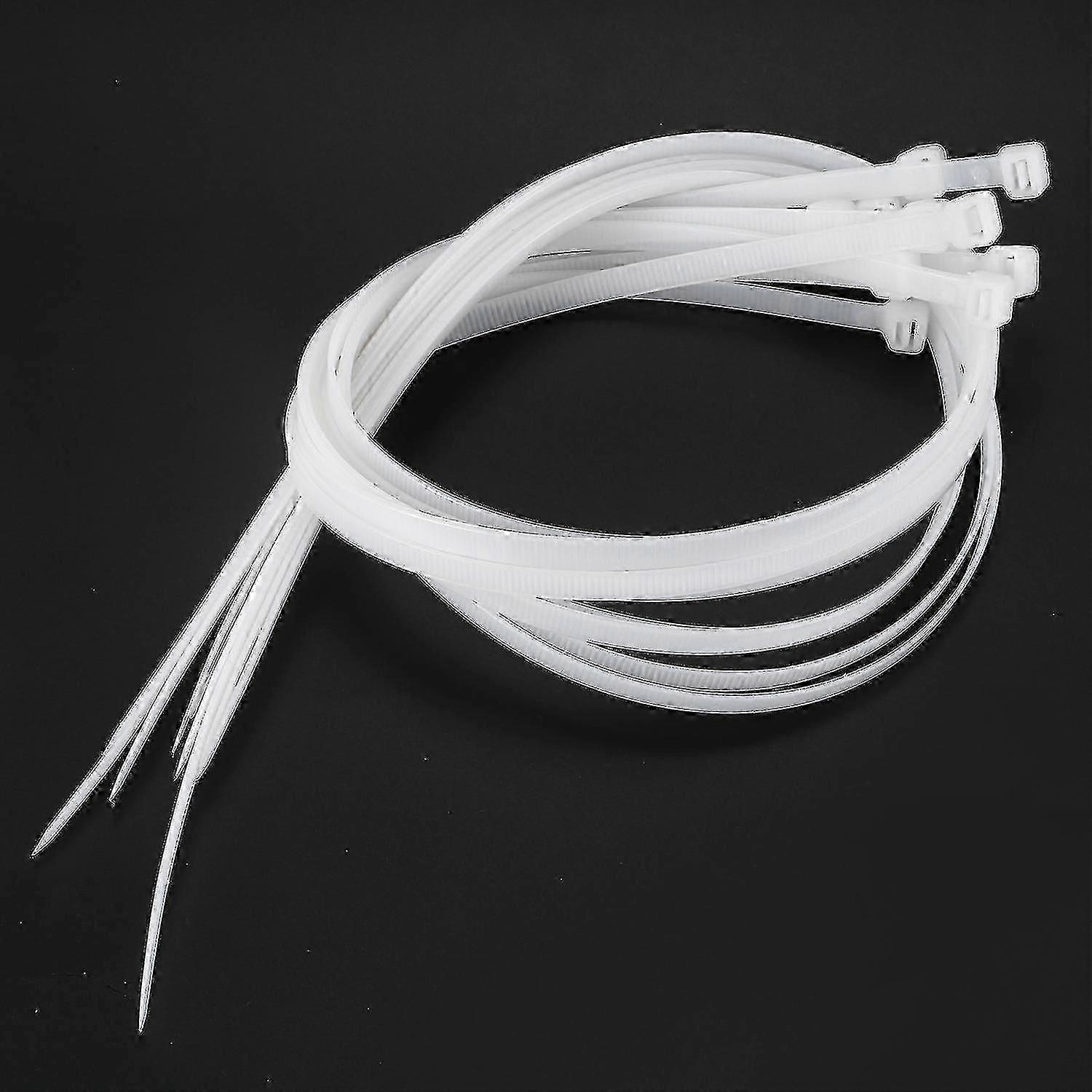 10x 76cm buntebånd zip wraps