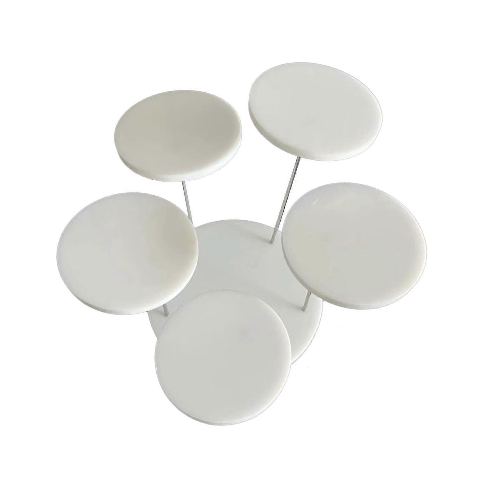 Round Acrylic Display Riser Versatile for Displaying Tabletop Party Supplies