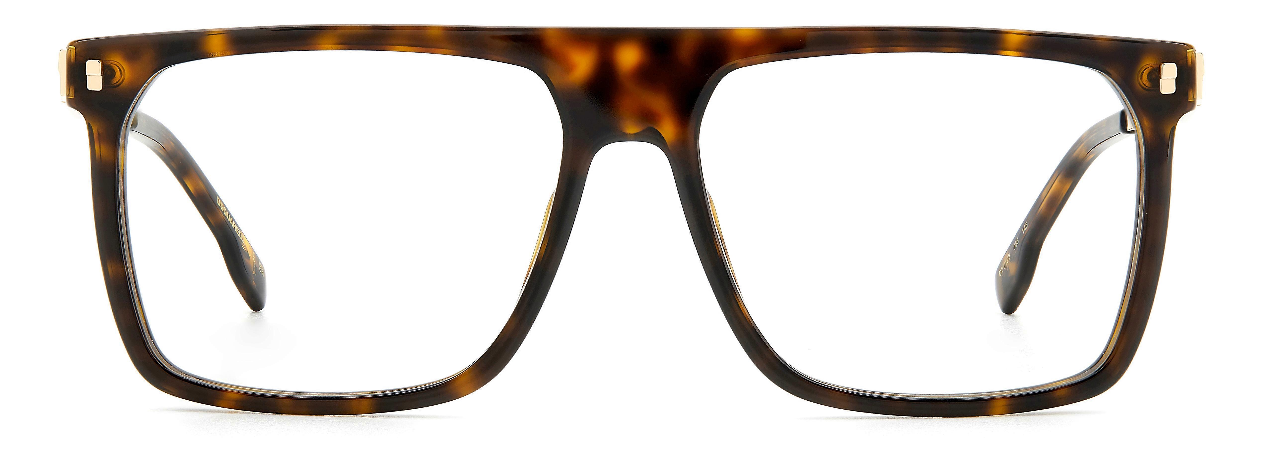 Eyewear Frames DSQUARED2 D2 0122 086 HAVANA 56/15/145 MAN