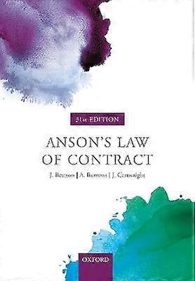 Anson's Law of Contract