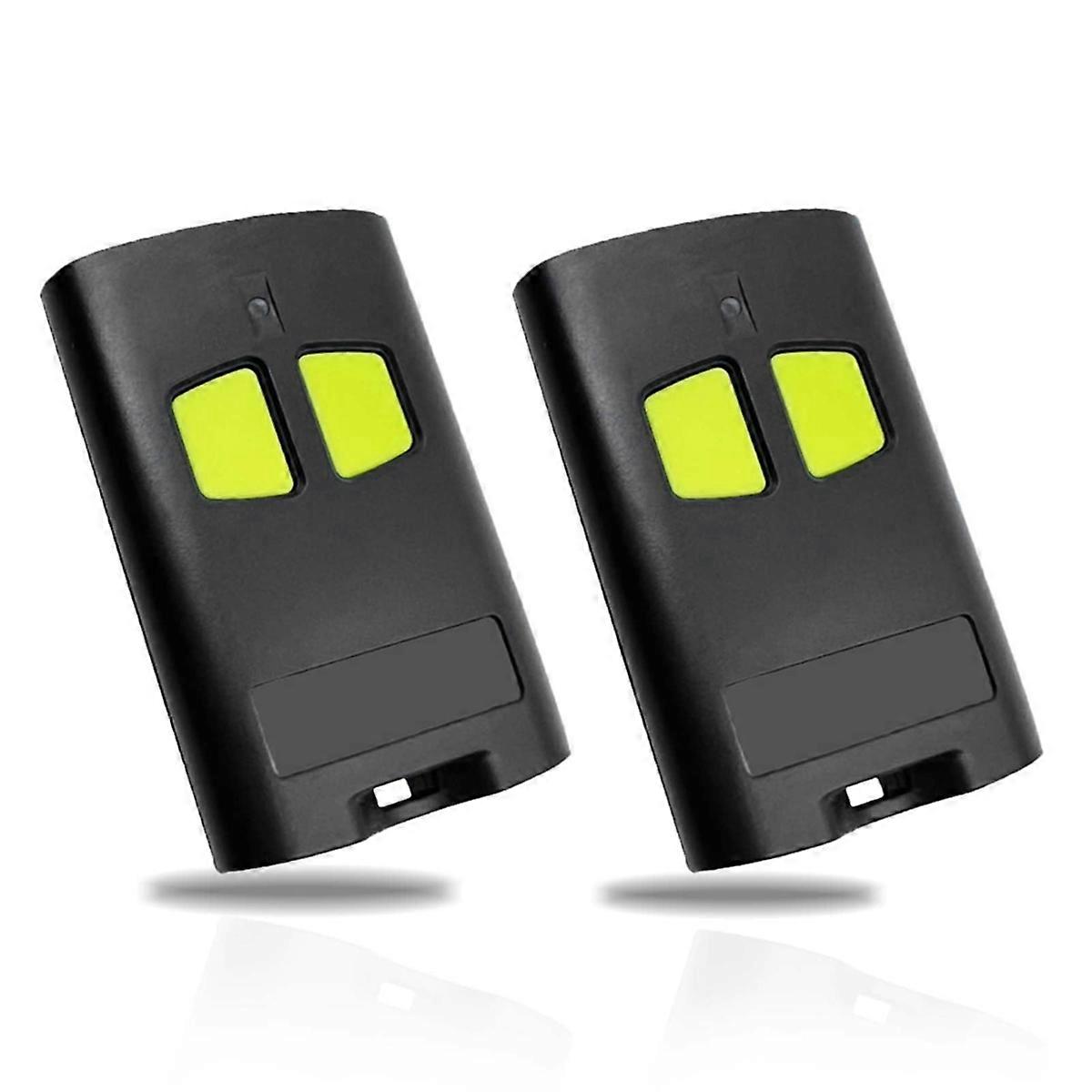 2pcs 433MHz Telecomando Portatile per 2WV 4VA 4VA 4VA Rolling Code Garage Telecomando mitter