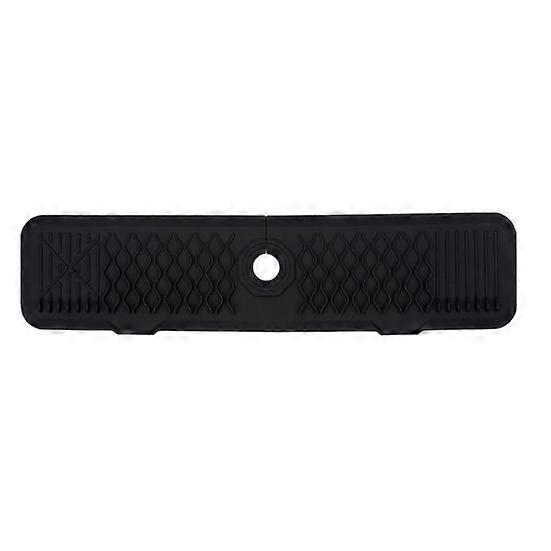 Silicone Faucet Guard Draining Mat Kitchen Sink Splash Guard Drying Mat for Kitchen Counter Bathroom Sponge Soap