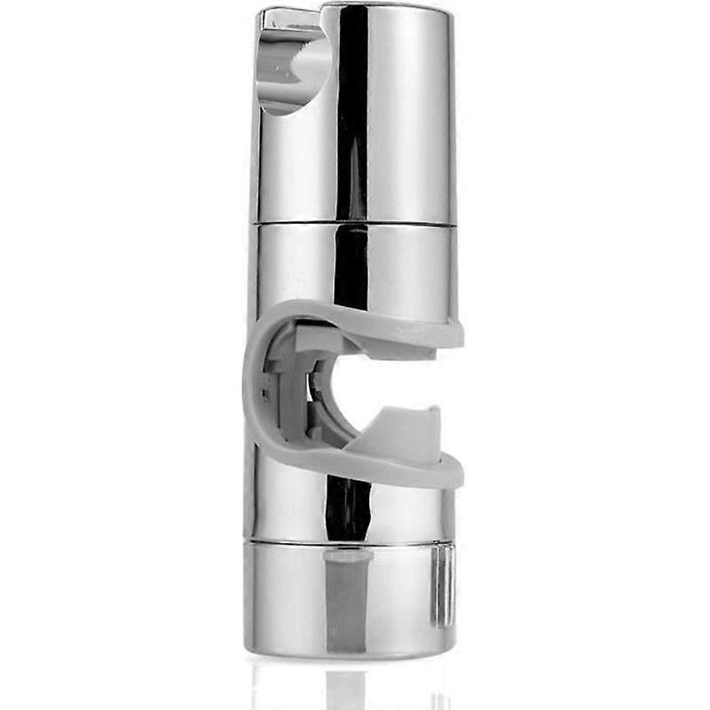 Universal ABS Shower Head Holder Shower Head Bracket Bar Mount - Grey - Textured Stainless Steel - Smooth