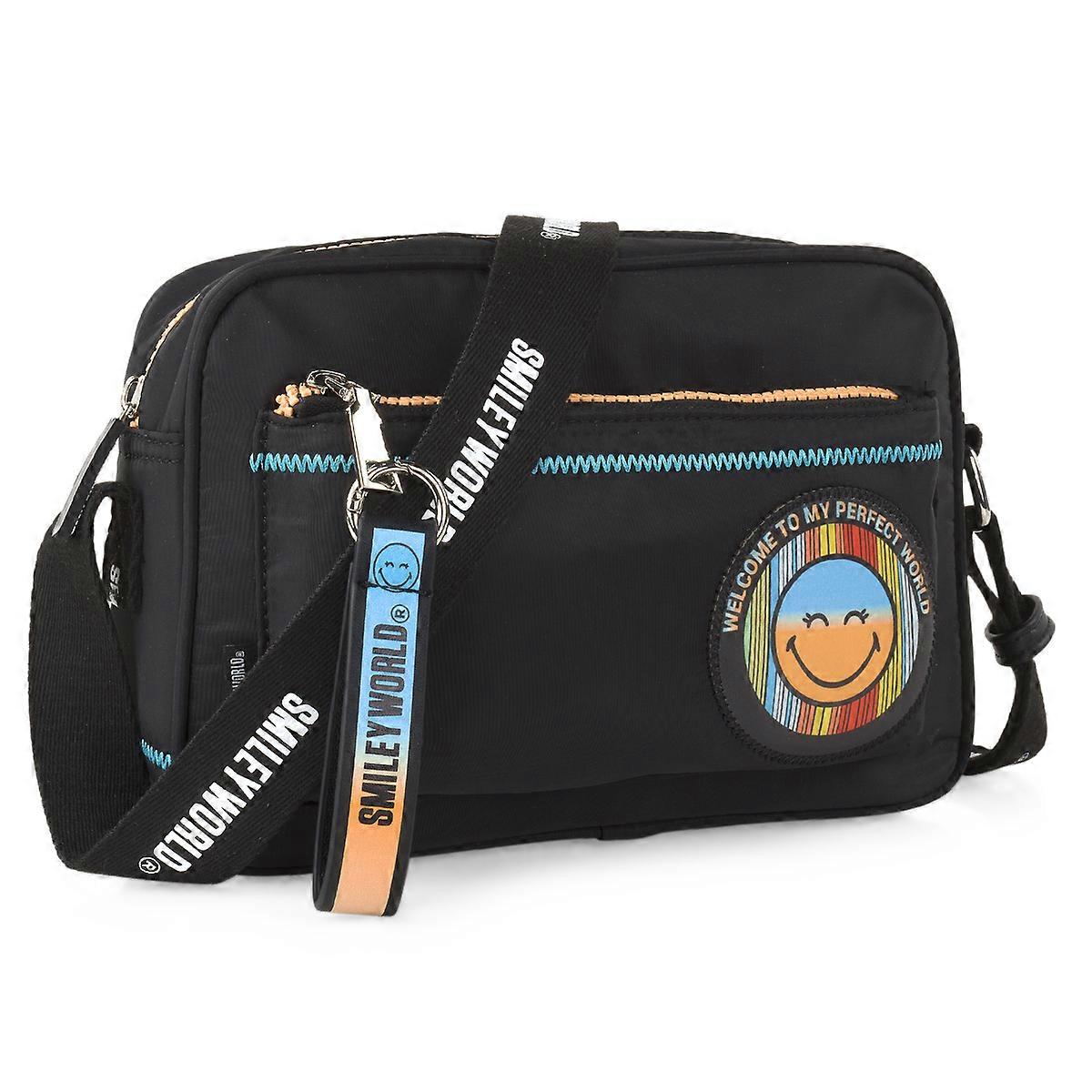 Smiley World Veg/Pu Smiley Crossbody Tas voor Dames