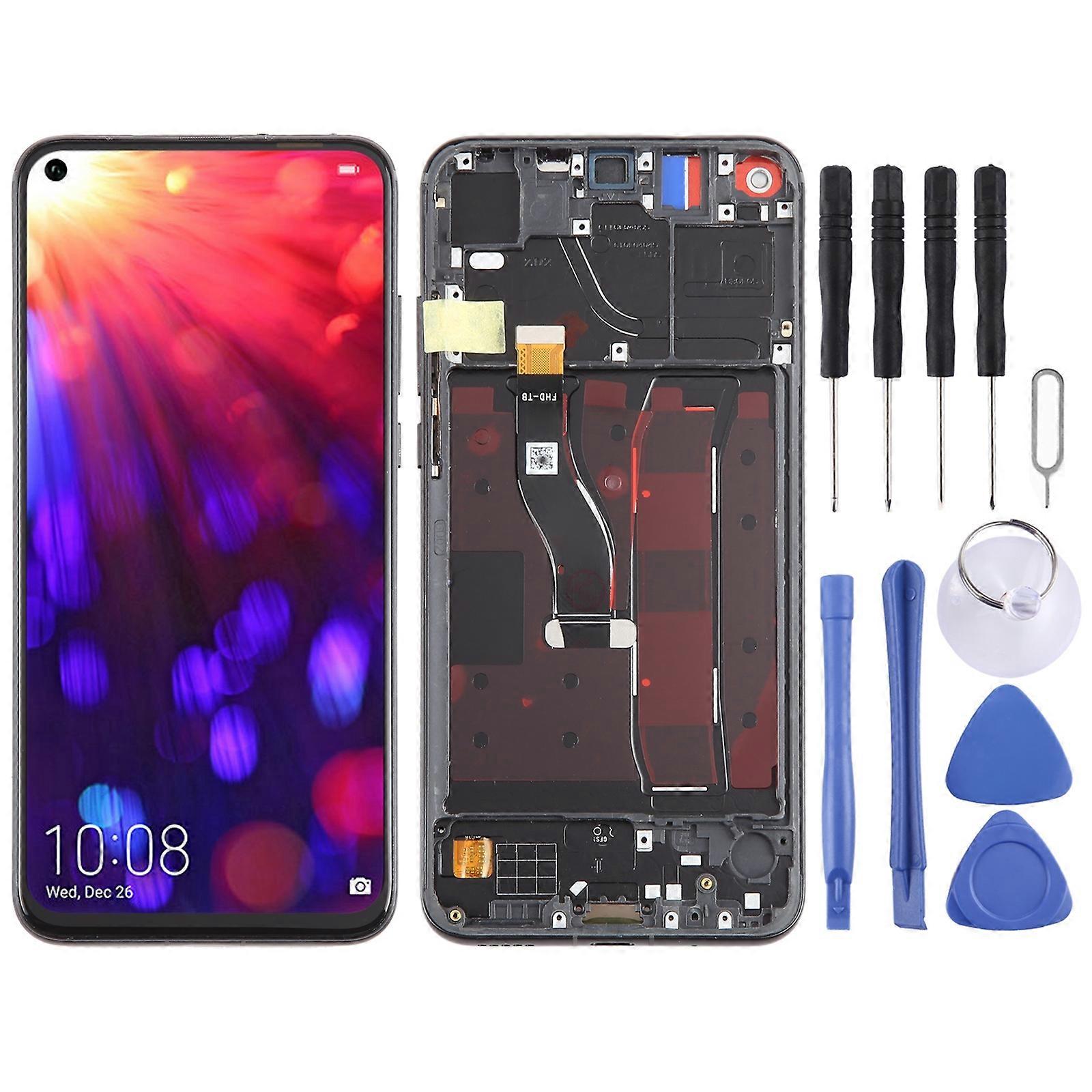For Honor View 20 COMPATIBLE LCD Screen Digitizer Full Assembly with Frame