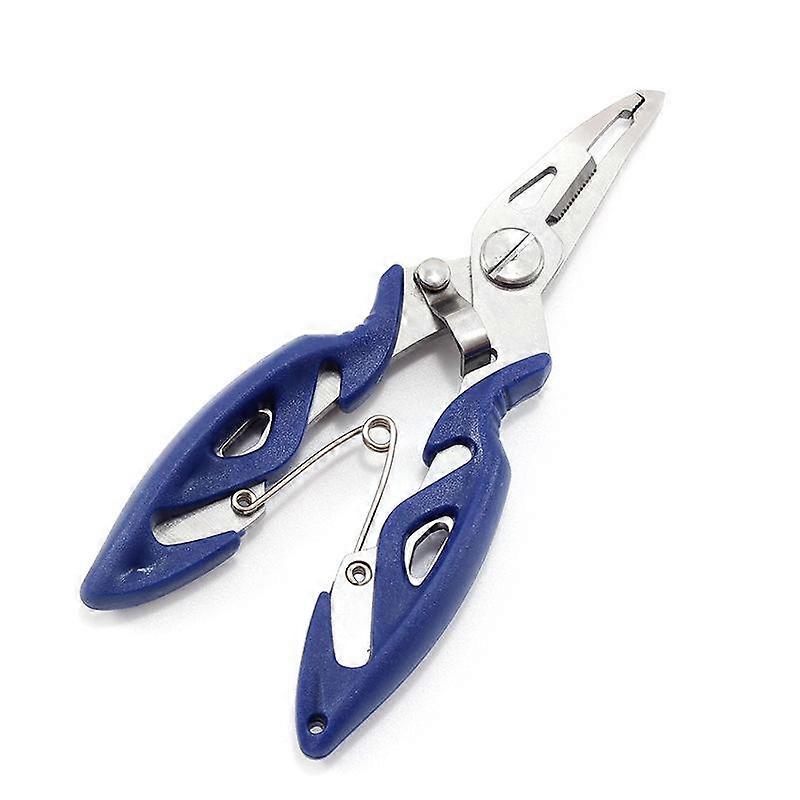 Fishing Plier Scissor Braid Line Cutter Hook Remover Split Ring Opener Cutting Fish Use Tongs Fishing Tool