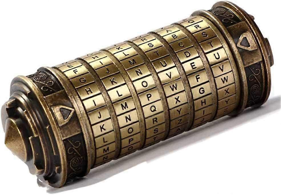 Cryptex Da Vinci Code Mini Cryptex Lock Puzzle Boxes with Hidden ...