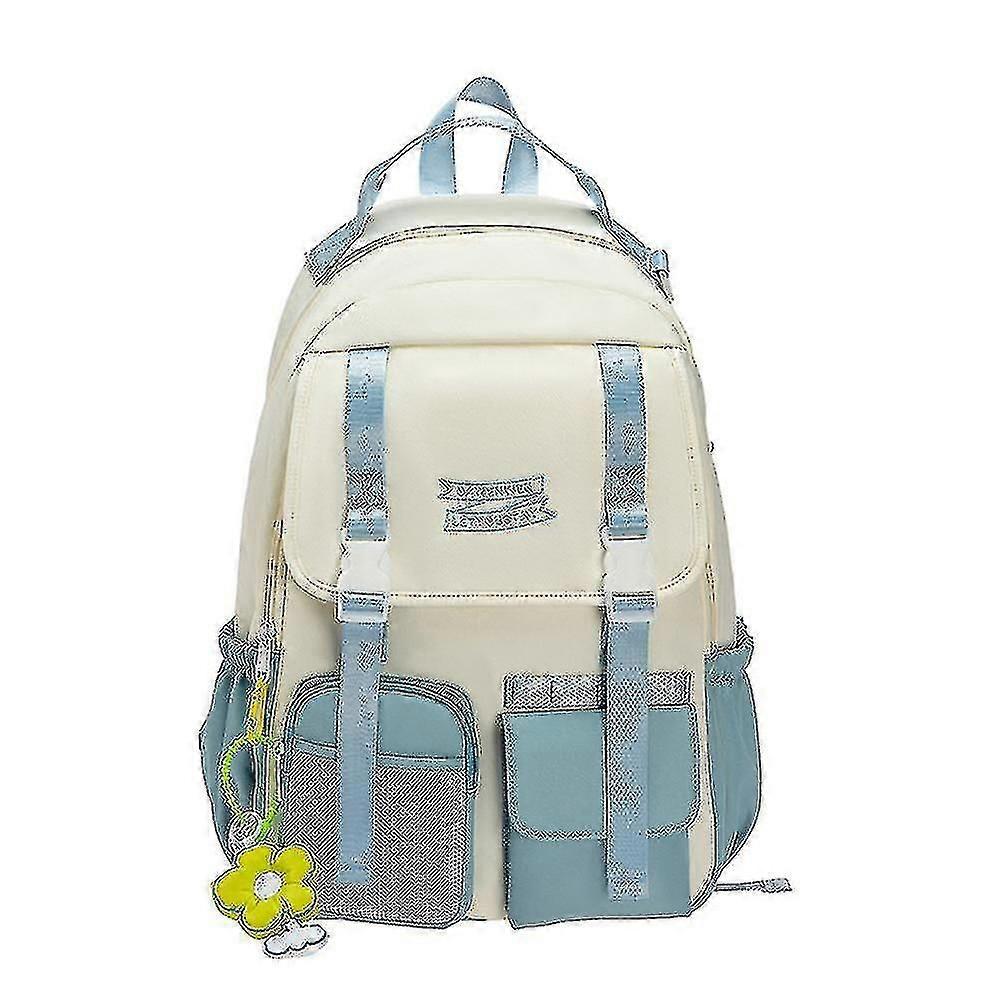 Student Schoolbag Women's Large Capacity Backpack Middle School Students Casual Backpack A