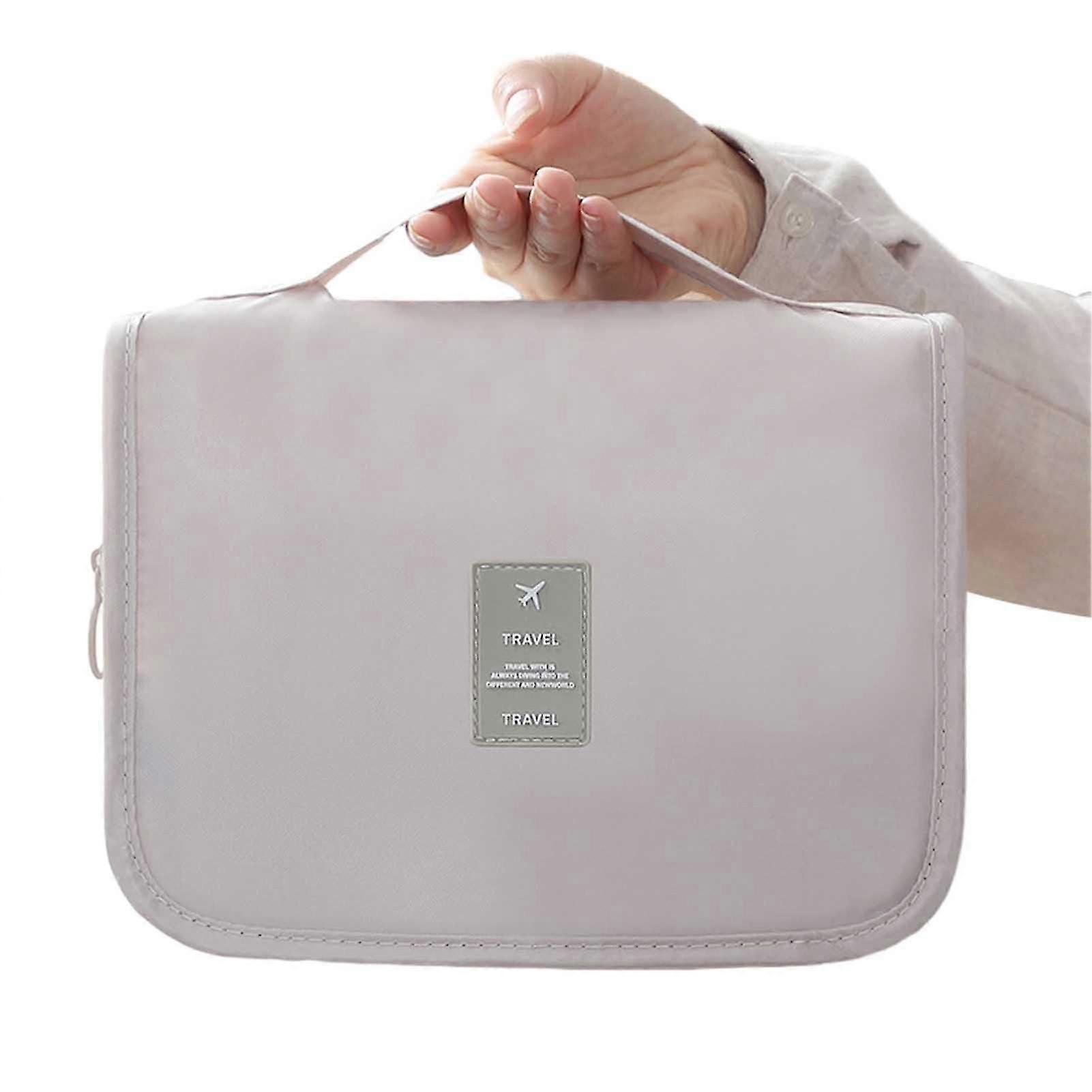 Simple Wash Bag with Hook Tear-Proof Cosmetic Storage Bag Birthday Christmas Gift