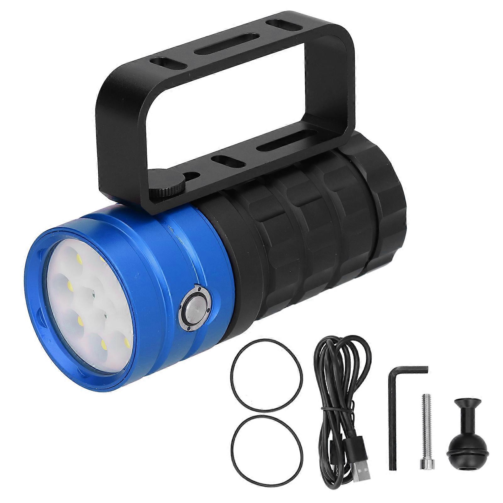 Diving Photography Fill Light, 10000LM, 12LED