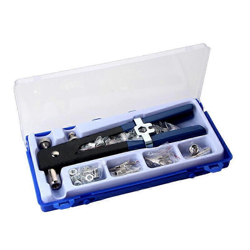 86 PCS Threaded Nut Riveter Gun M3-M8 Insert Tool Riveter Rivnut Nutsert Kit UK