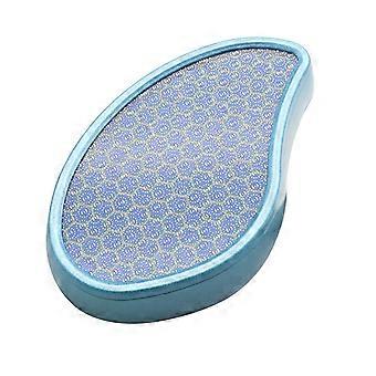 Nano Glass Foot Scrubber, Crystal Glass Pedikyr Våt och torr användning Callus Remover, inspirerad av naturens konstnärskap, lätt design med halkfritt grepp