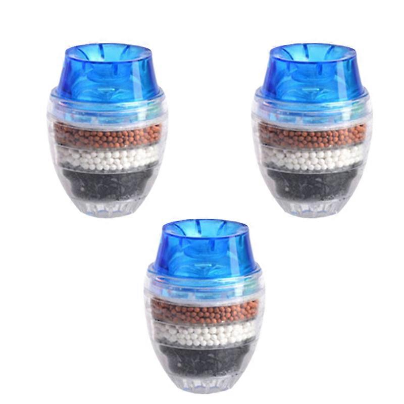 3PCS Activated Carbon Purifier Filter for Kitchen Faucet