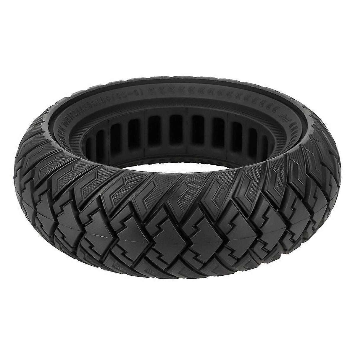 ulip 10 pouces 10X3 / 255X80 (80 / 65-6) Pneu plein tubeless tout-terrain plus large