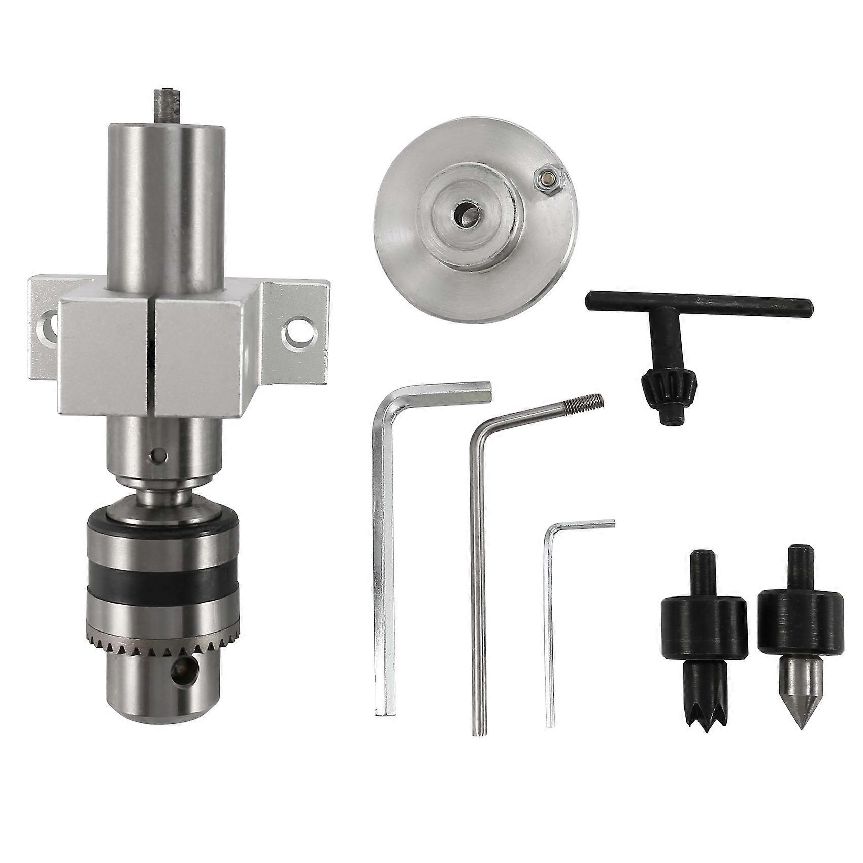 Multifunction Drilling Tailstock Live Center With Claw For Mini Lathe Machine Revolving Centre DIY A
