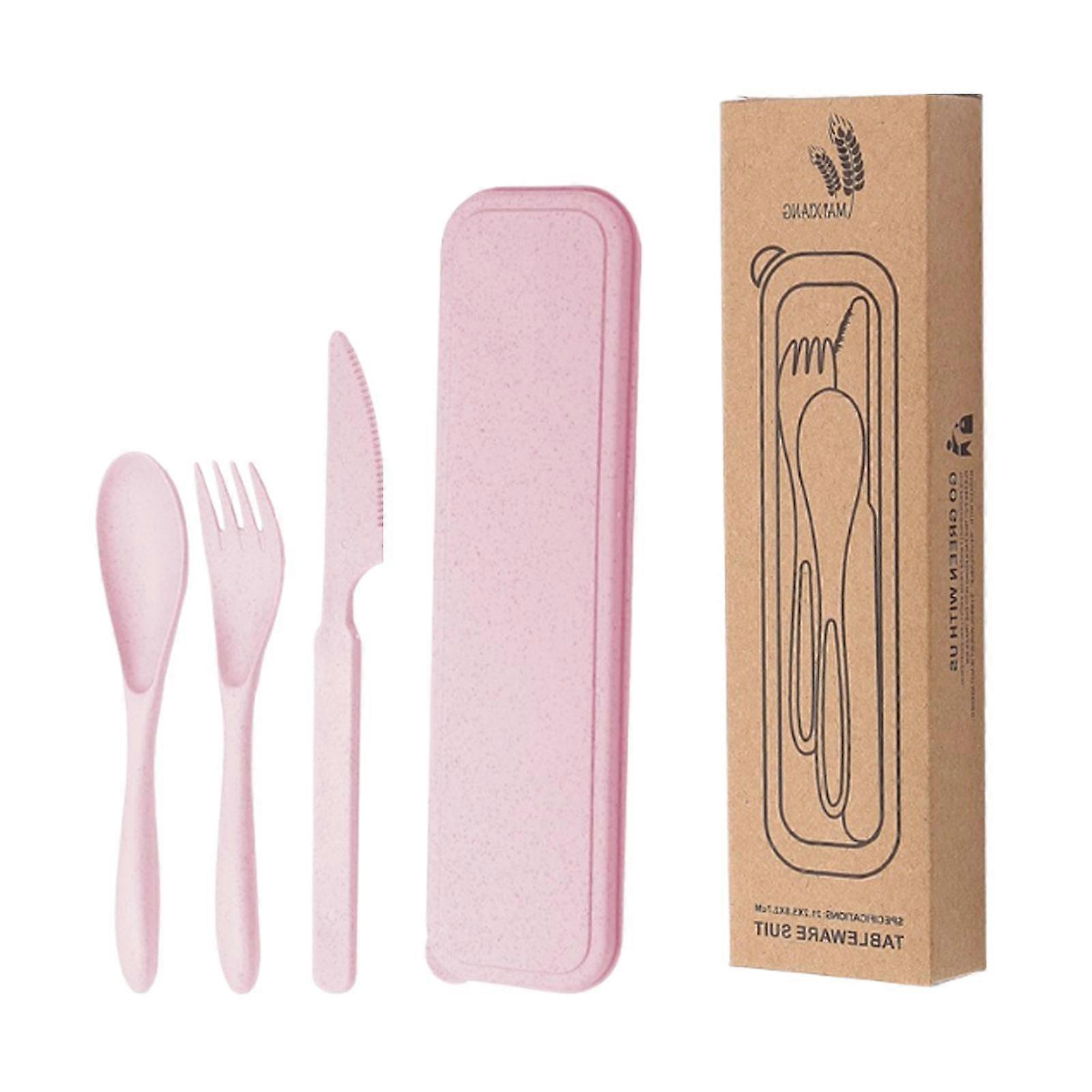 Cutlery Set for Outdoor Use with Storage Solution