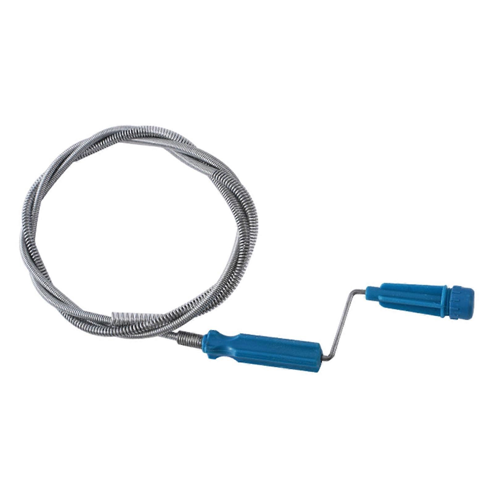Drain Auger Plumbing Snake Drain Hair Clog Removal Tool Spring Pipe Dredging Tool Hand Sewer Pipe Unblocker