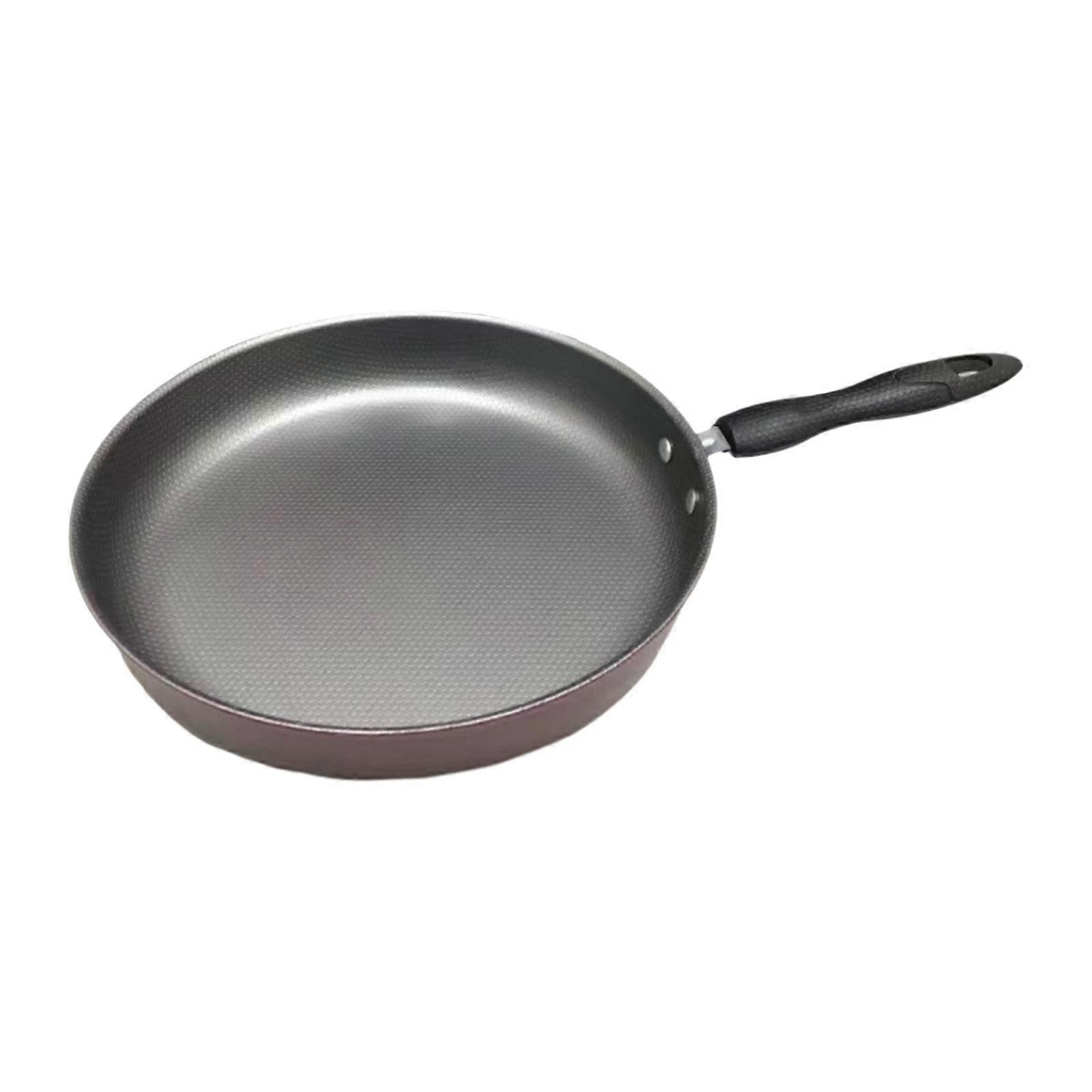 Nonstick Fry Pan without Coating with Bakelite Handle Flat Bottomed Egg Pan