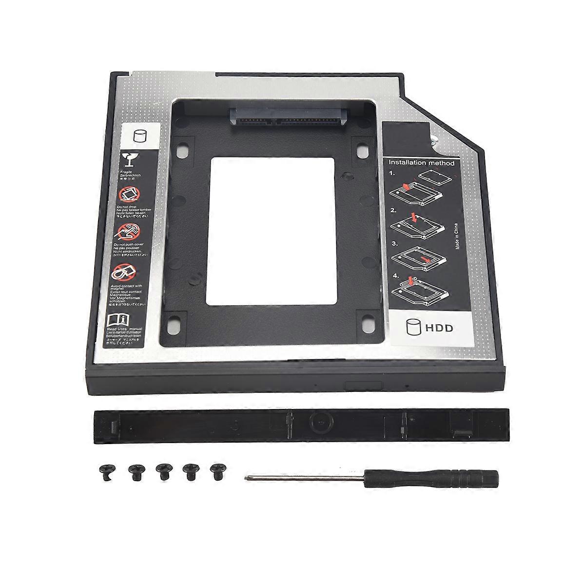 Universal Sata 2Nd Hdd Ssd Hard Drive 9.5Mm For Hdd Bracket