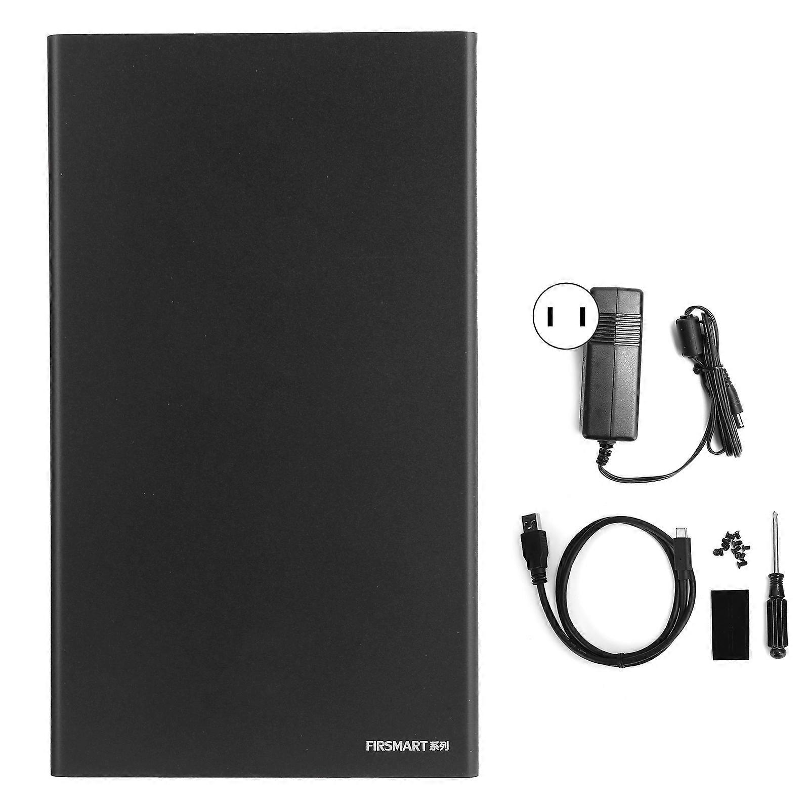 MAIWO Type C External Hard Disk Drive Enclosure with USB3.1 HUB Splitter 100‑240V