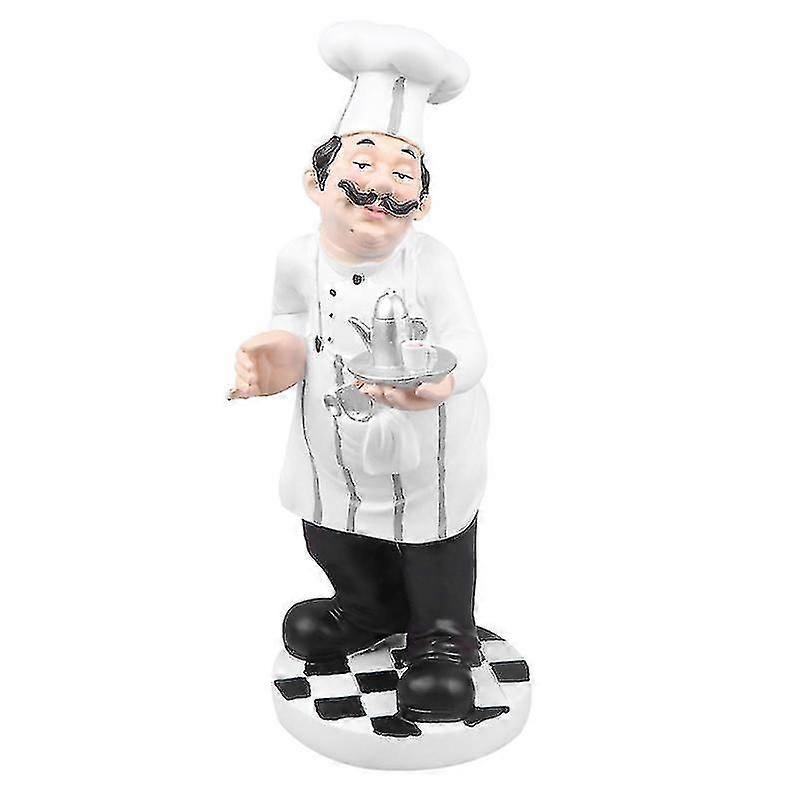 The New 1pcs Resin Chef Ornament