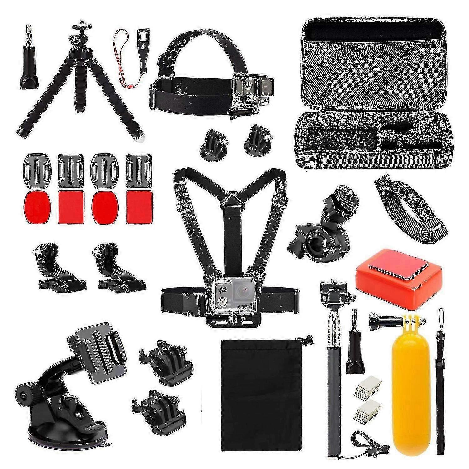 Camera Accessory Sets Accessory Bag For Gopro With 39 Parts