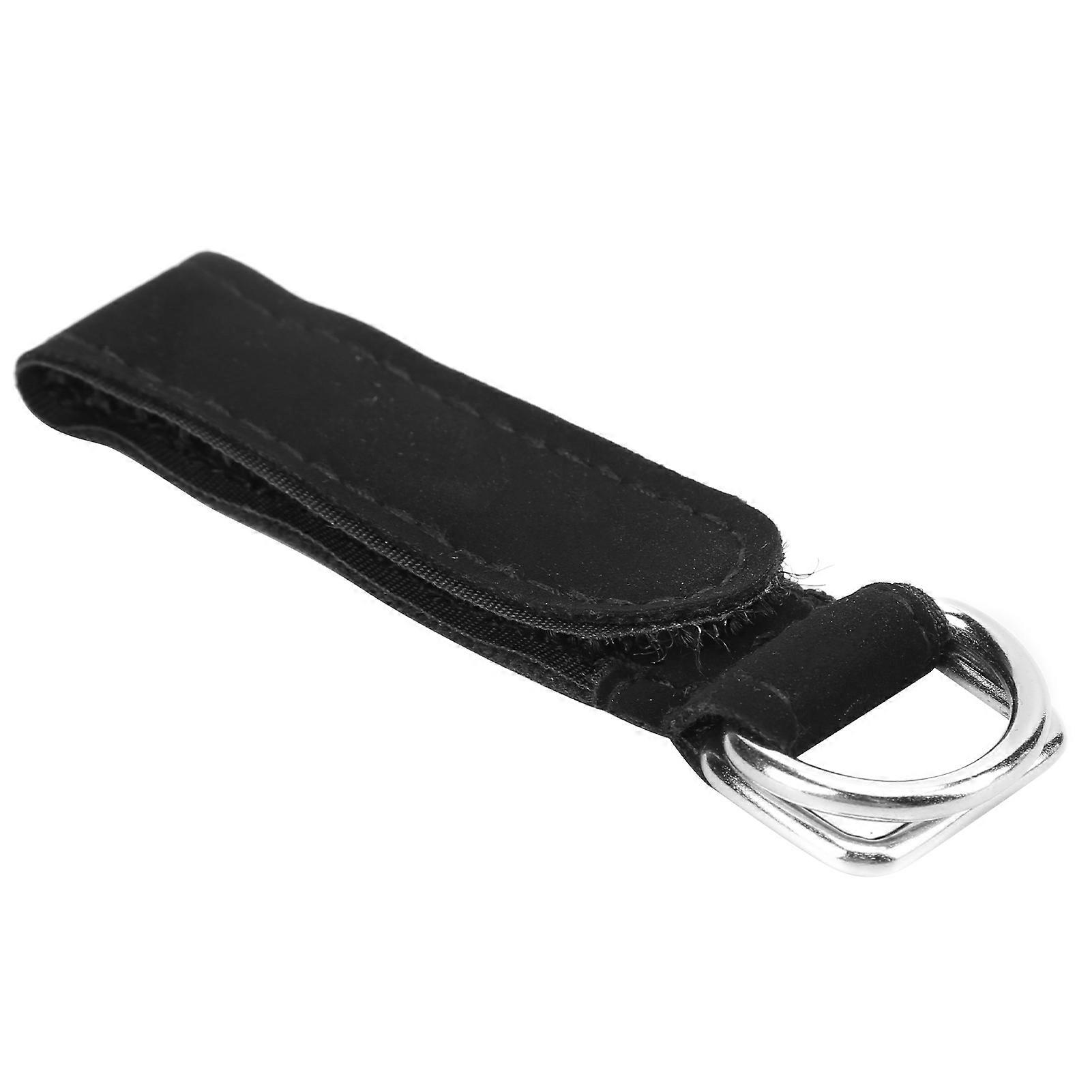 Fishing Rod Tie Strap Fastener Hook Loop Black 11g Polyester