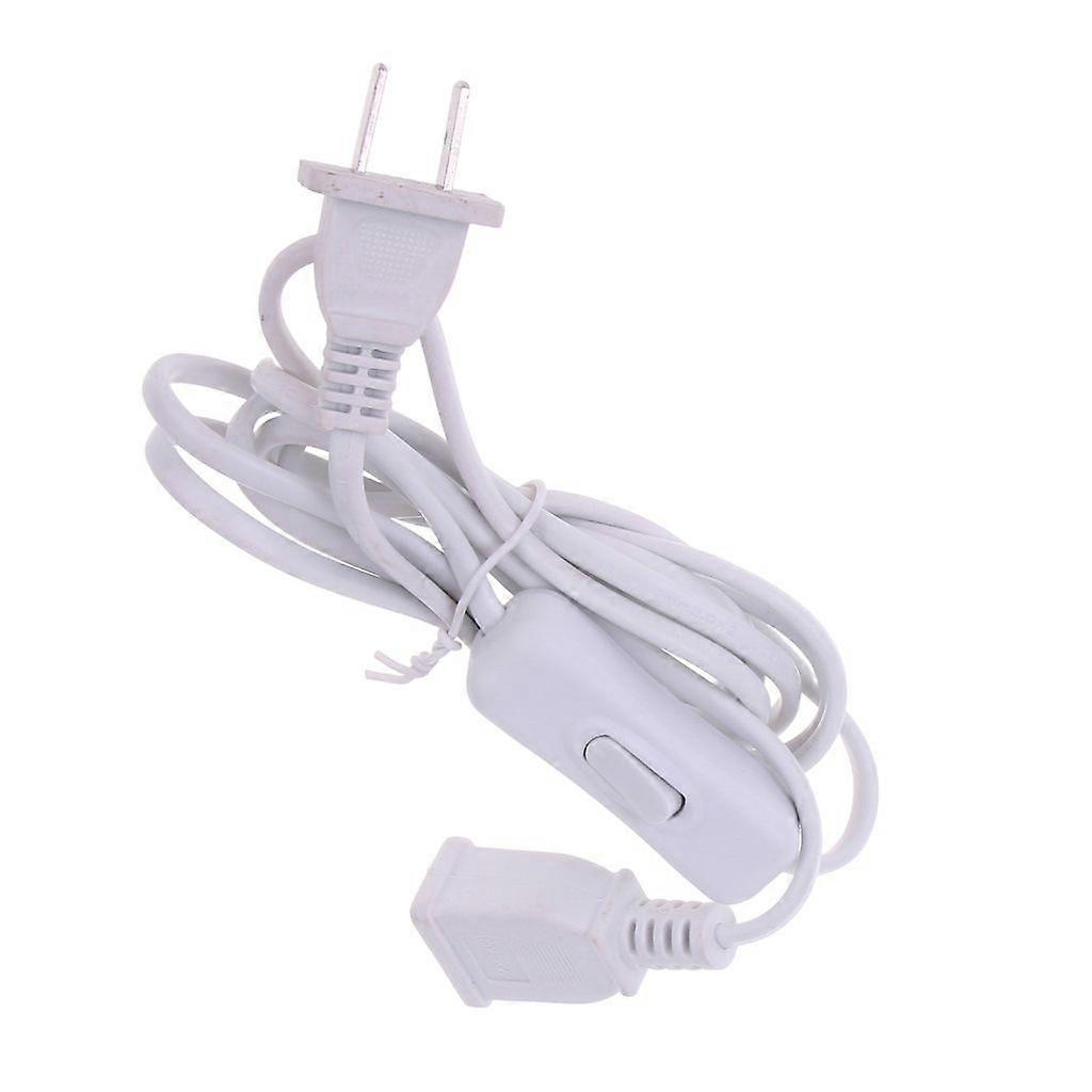 3Meter Power Cable 10ft Extension Power Cord Easy to Use for Fans Lamps & Chargers