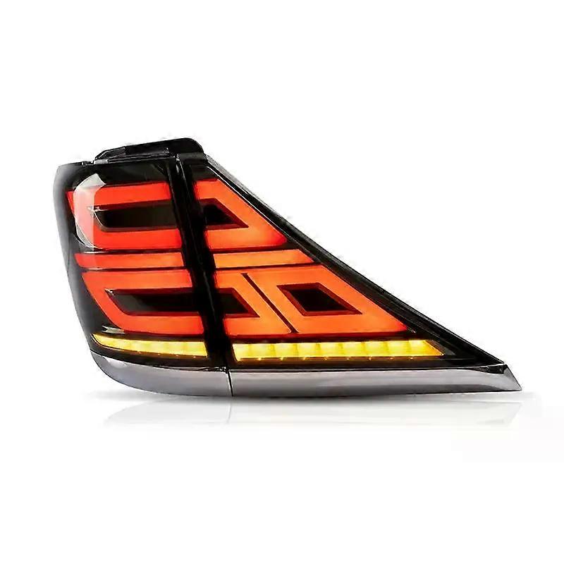 unique 2PCS LED Tail Lights For Toyota Alphard / Vellfire 2007-2013 2nd Gen with Brake Running Sequential Turn Signal Light