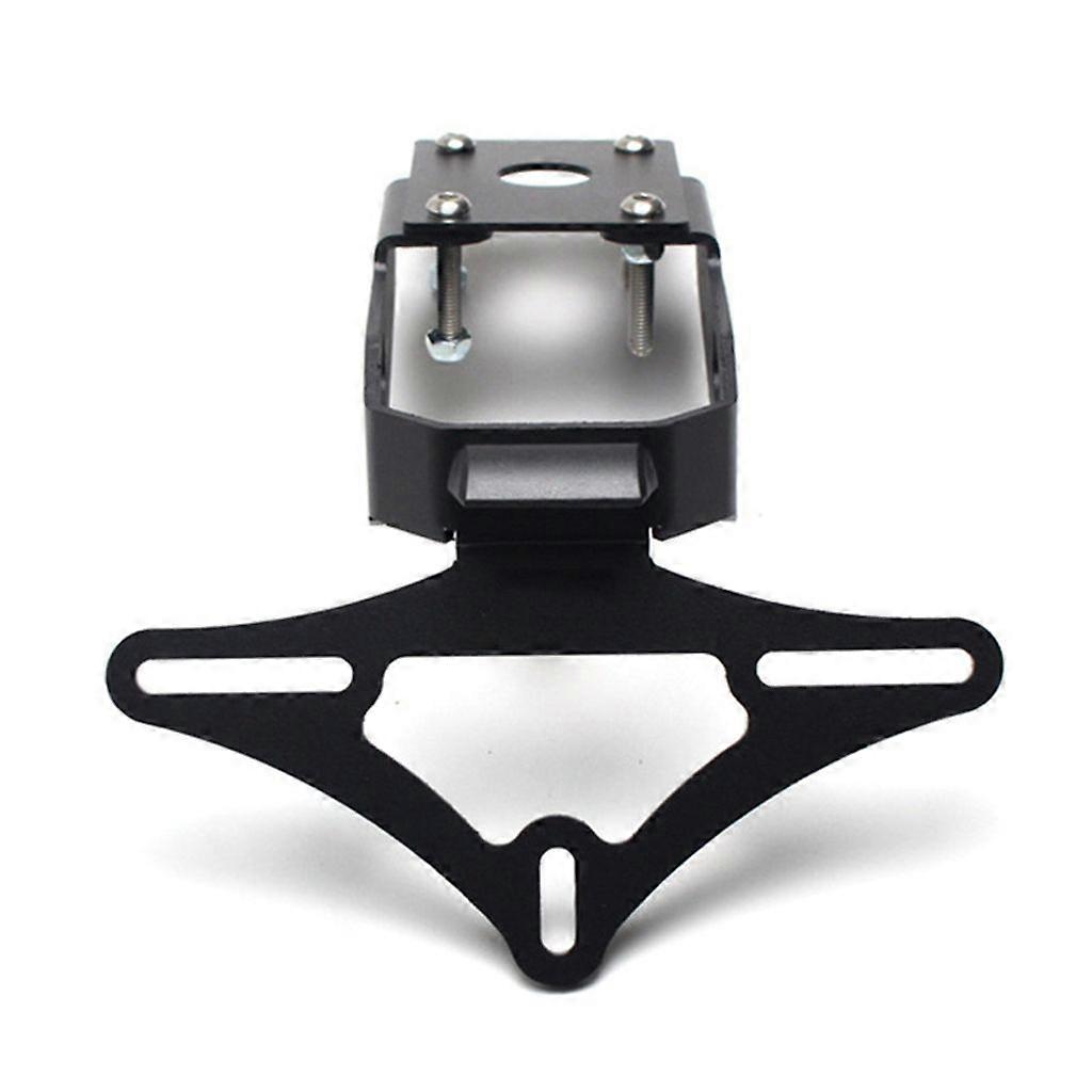 Motorcycle License Plate Holder Bracket, Adjustable Tail License Plate Mount