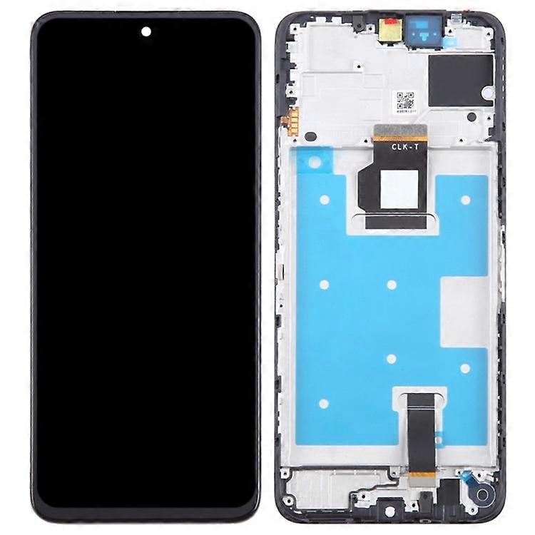 Compatible For Honor X7b 4G CLK-LX1, CLK-LX2, CLK-LX3 OEM Grade S LCD Screen and Digitizer Assembly + Frame (Without Logo)
