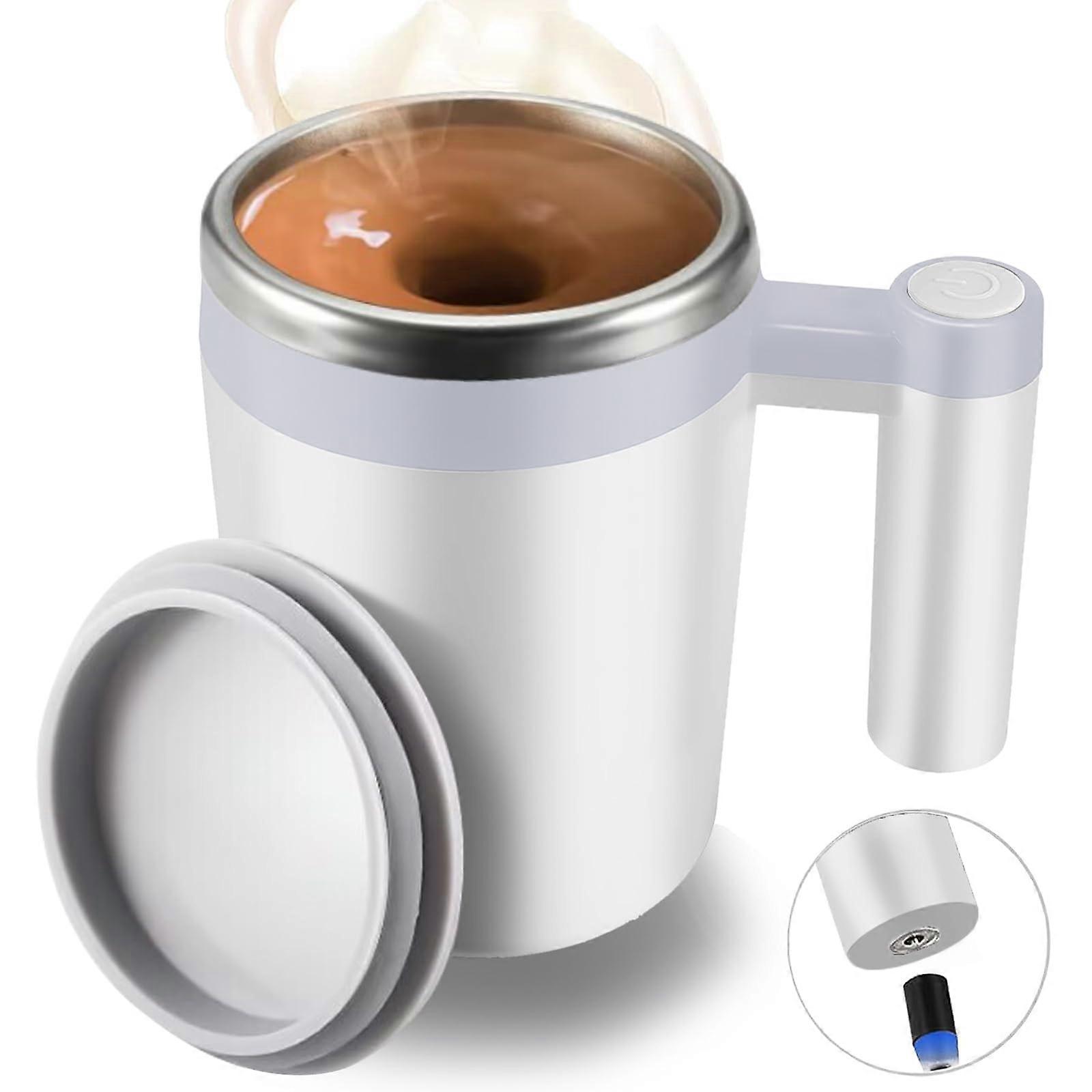Rechargeable Auto Magnetic Self Mug Stirring for Office 14oz