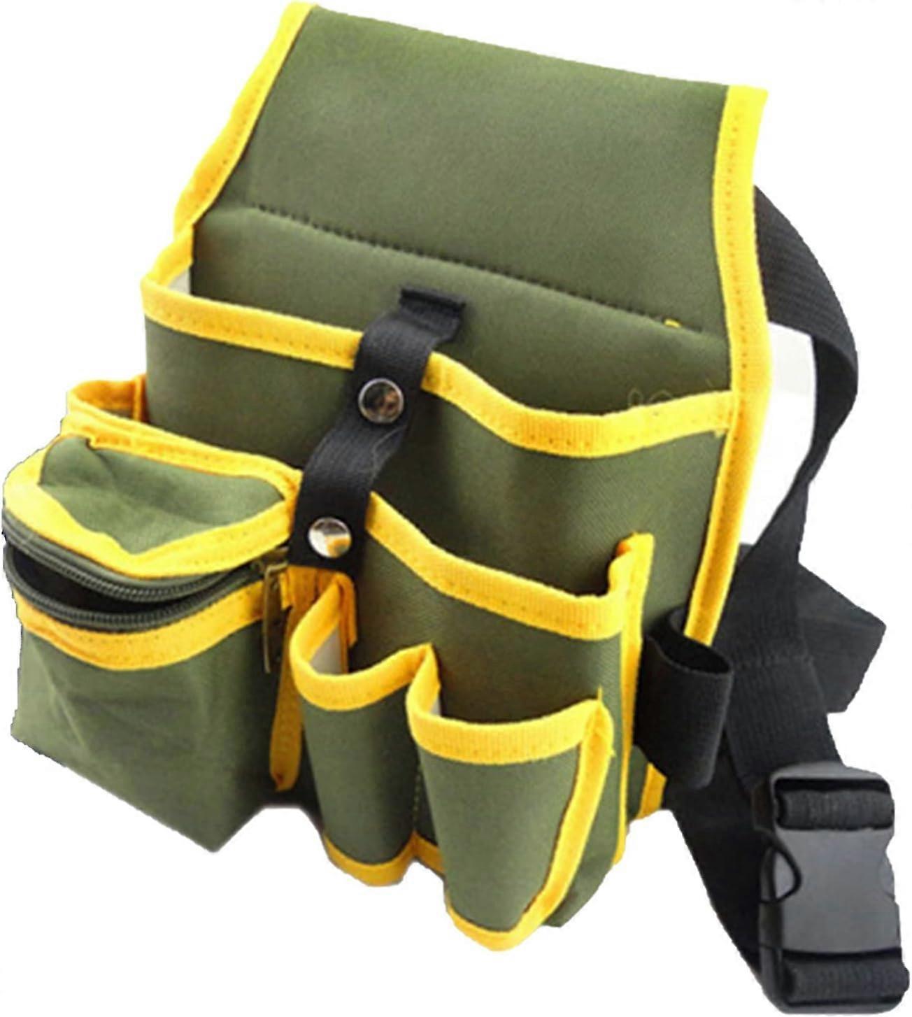 Electrician storage bag, multi -function multiple pockets Oxford fabric tool waist bag electricians
