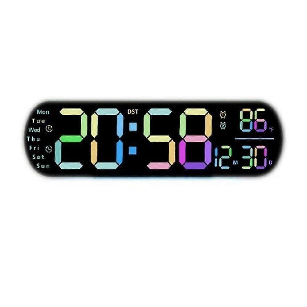 Nartionwant Digital Wall Clock, Nartio Want 2025 Upgraded Digital Wall Clock