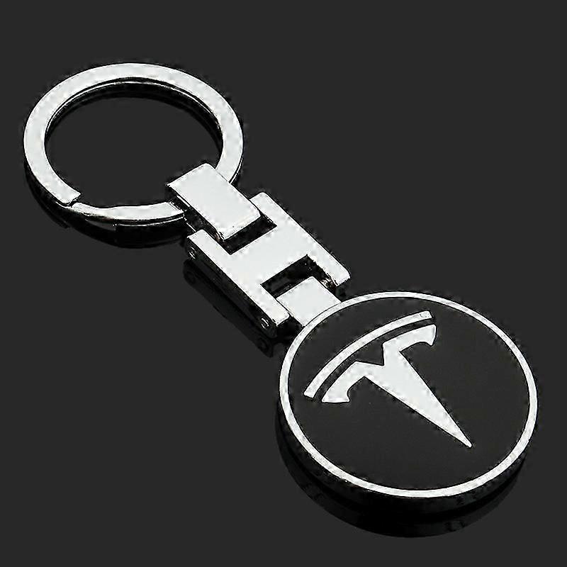 Zinc Alloy Key Ring Keychain For Tesla Model 3 Model S Model X Model Y Roadster Bonina Coil