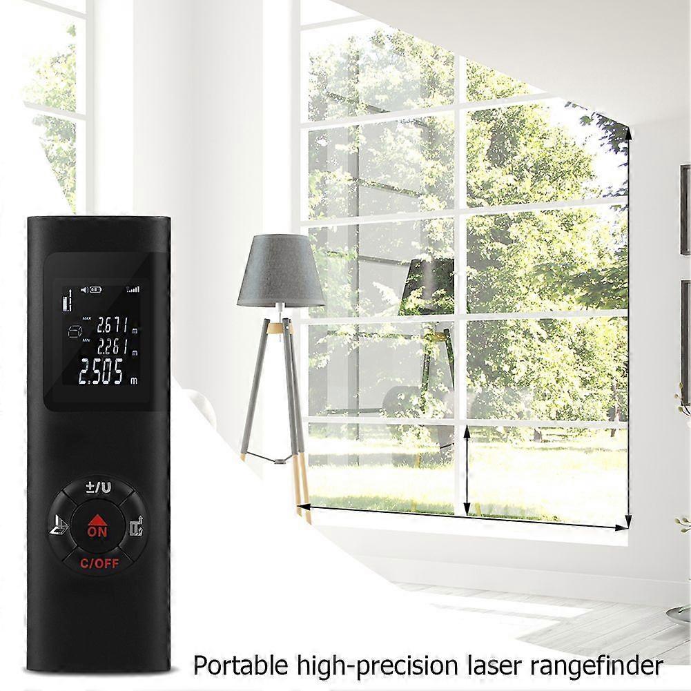 Digital Level Laser Portable USB Charging Rangefinder Distance Measuring Meter