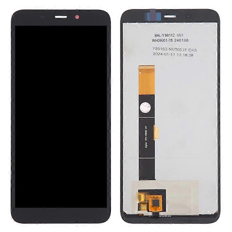 متوافق مع شاشة Oukitel WP32 OEM Grade S LCD وجزء استبدال تجميع محول الأرقام (بدون شعار)