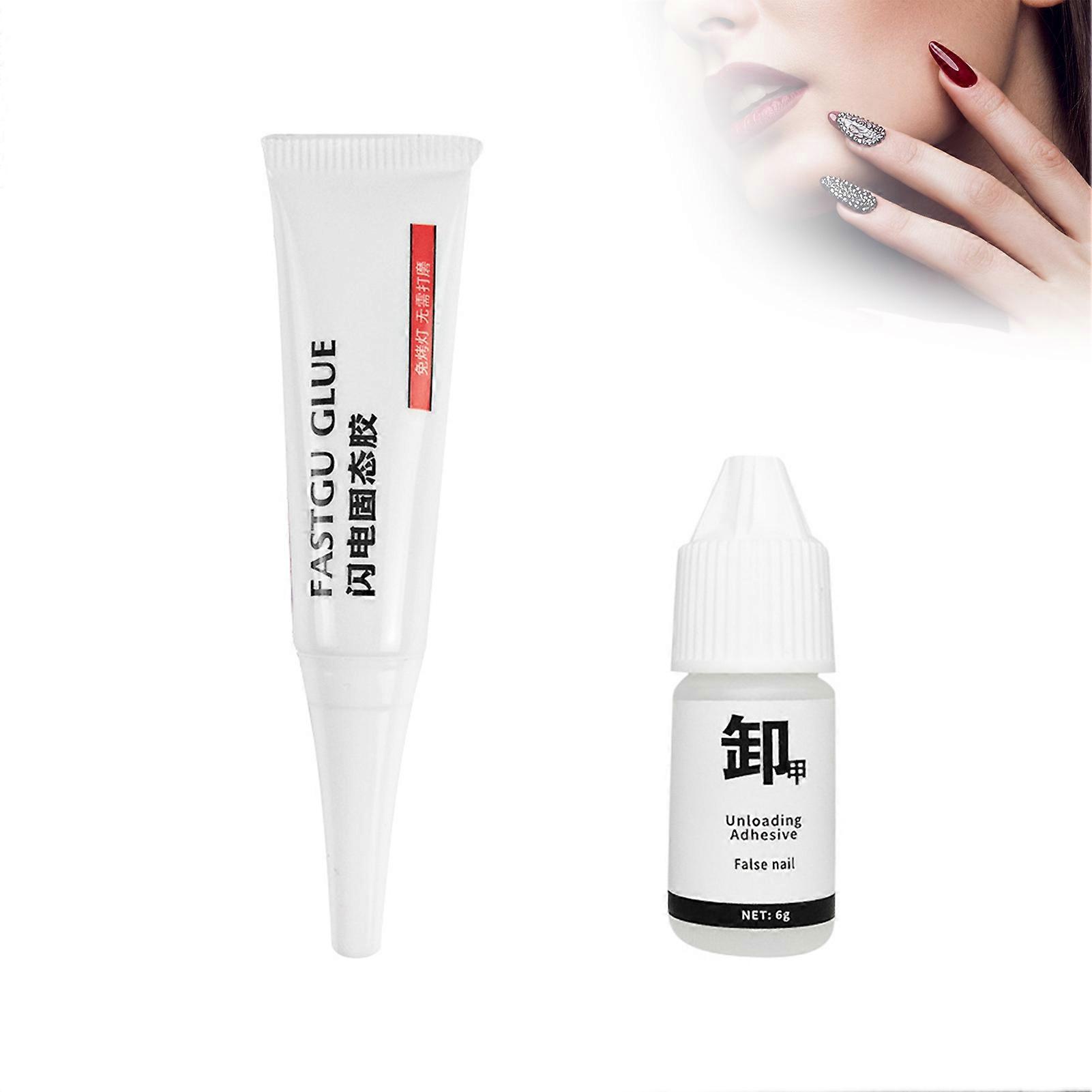 Solid Texture Nail Gel Nail Remover Set Durable Thin Gel Safe Material Formula